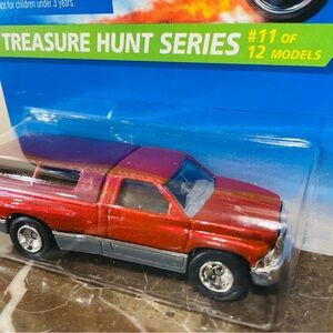 1996 HotWheels Treasure Hunt Series Dodge Ram 1500 #438 NOC